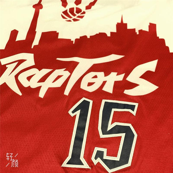 Men 15 Vince Carter Jersey Red Raptors Style Jersey Swingman Fanatics - fastssd - NBA Jersey - nRevo