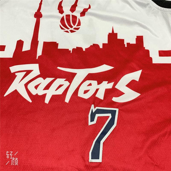 Men 07 Kyle Lowry Jersey Red Raptors Style Jersey Swingman Fanatics - fastssd - NBA Jersey - nRevo