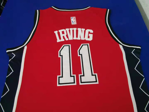Men 11 Kyrie Irving Jersey Red Brooklyn Nets Swingman Jersey Fanatics - fastssd - NBA Jersey - nRevo