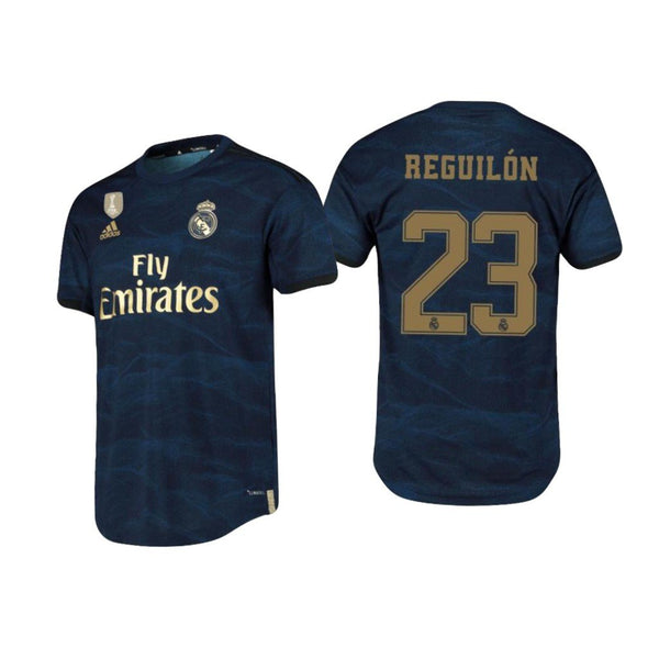 Men 23 Sergio Reguilon Jersey Blue Away Real Madrid Jersey LaLiga 2020 - fastssd - Soccer Jersey - CrazyKill