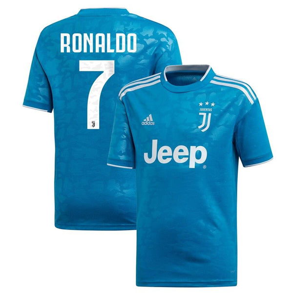 Men 07 Cristiano Ronaldo Jersey Blue Away Juventus Jersey Serie A 2020 - fastssd - Soccer Jersey - CrazyKill