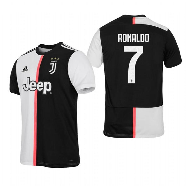 Men 07 Cristiano Ronaldo Jersey Black Home Juventus Jersey Serie A 2020 - fastssd - Soccer Jersey - CrazyKill