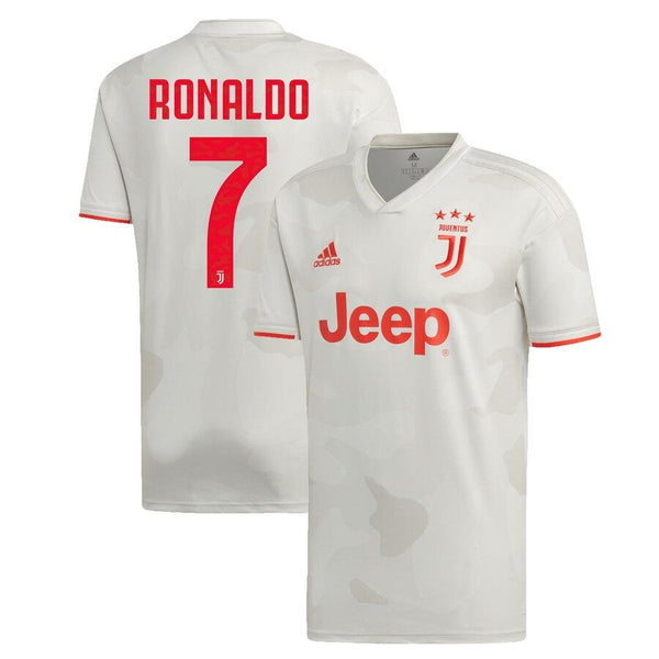 Men 07 Cristiano Ronaldo Jersey White Away Juventus Jersey Serie A 2020 - fastssd - Soccer Jersey - CrazyKill