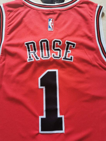 Men 01 Derrick Rose Jersey Red Chicago Bulls Jersey Swingman Fanatics - fastssd - NBA Jersey - nRevo