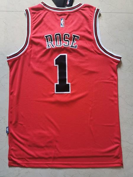 Men 01 Derrick Rose Jersey Red Chicago Bulls Jersey Swingman Fanatics - fastssd - NBA Jersey - nRevo