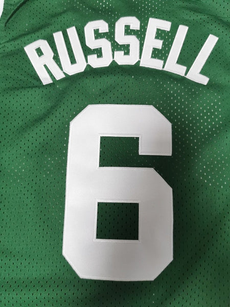 Men 06 Bill Russell Jersey Green Boston Celtics Jersey Hardwood Classics - fastssd - NBA Jersey - nRevo