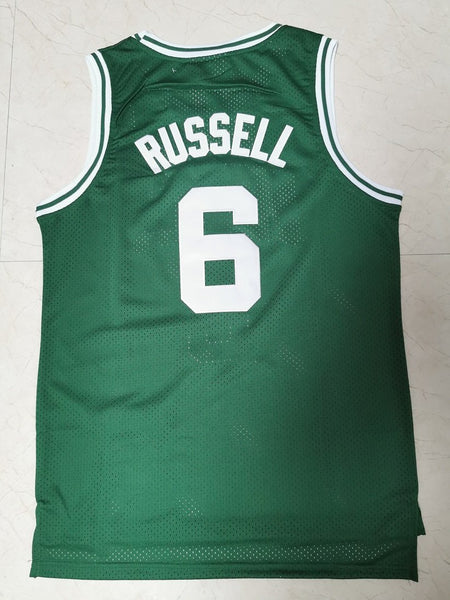 Men 06 Bill Russell Jersey Green Boston Celtics Jersey Hardwood Classics - fastssd - NBA Jersey - nRevo
