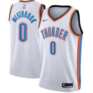 Men 0 Russell Westbrook Jersey White Oklahoma City Thunder Jersey Fanatics - fastssd - NBA Jersey - nRevo