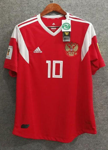 2018 Men Russia Jersey Home Stadium Soccer Jersey World Cup Jersey Fanatics - fastssd - Soccer Jersey - CrazyKill