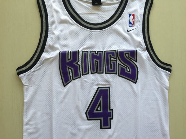 Men 4 Chris Webber Jersey White Sacramento Kings Jersey Throwback Swingman - fastssd - NBA Jersey - nRevo