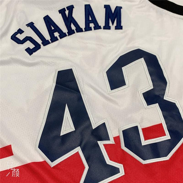 Men 43 Pascal Siakam Jersey Red Raptors Style Jersey Swingman Fanatics - fastssd - NBA Jersey - nRevo