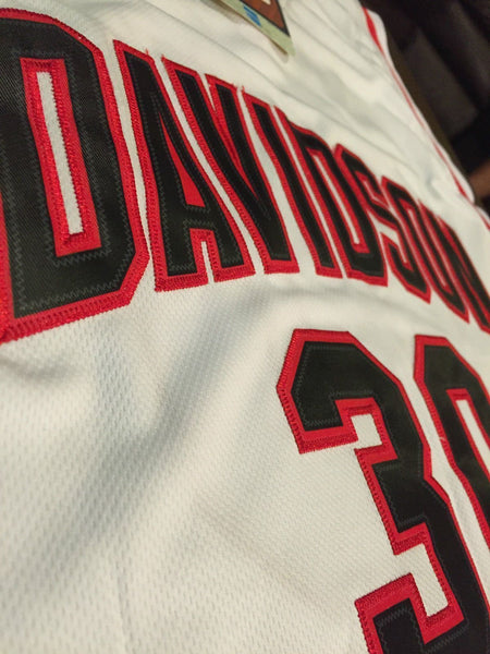 Men Davidson Wildcats 30 Stephen Curry Jersey White Swingman - fastssd - NBA Jersey - nRevo