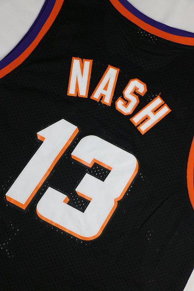 Men 13 Steve Nash Jersey Black Phoenix Suns Throwback Swingman Jersey - fastssd - NBA Jersey - nRevo