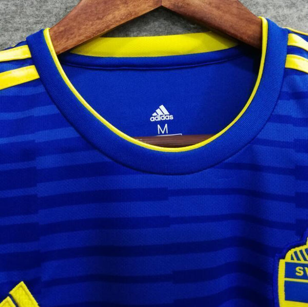 2018 Men Sweden Jersey Stadium Away Soccer Jersey World Cup Jersey Fanatics - fastssd - Soccer Jersey - CrazyKill