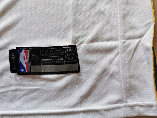 Men 08 Kemba Walker Jersey White Boston Celtics Jersey Swingman Fanatics