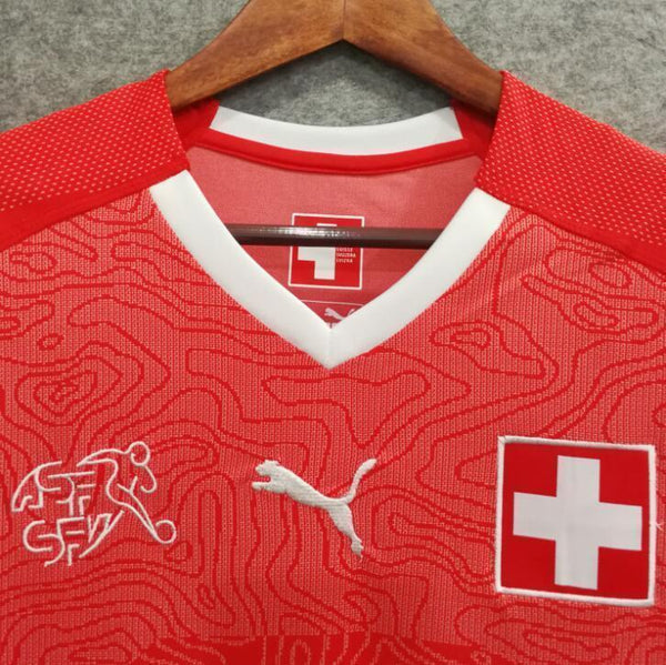 2018 Men Swiss Jersey Stadium Home Soccer Jersey World Cup Jersey Fanatics - fastssd - Soccer Jersey - CrazyKill