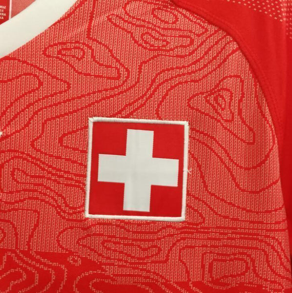 2018 Men Swiss Jersey Stadium Home Soccer Jersey World Cup Jersey Fanatics - fastssd - Soccer Jersey - CrazyKill