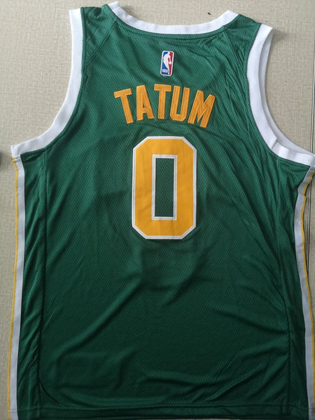 Men 0 Jayson Tatum Jersey Green Boston Celtics Jersey Swingman Fanatics - fastssd - NBA Jersey - nRevo