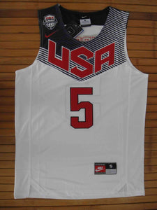 Men 5 Kevin Durant Jersey White Team USA Swingman Fanatics - fastssd - NBA Jersey - nRevo