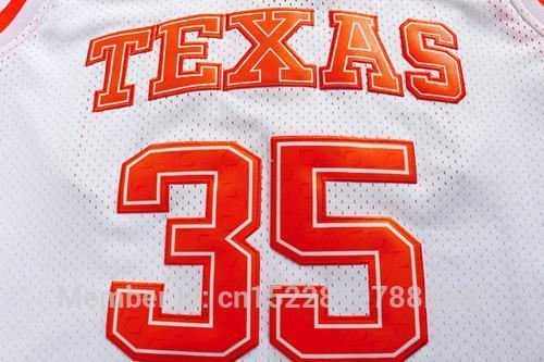 Men 35 Kevin Durant Swingman Jersey White Texas Longhorns Jersey - fastssd - NBA Jersey - nRevo