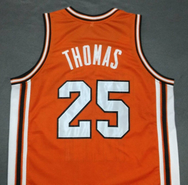Men 25 Deon Thomas Jersey Orange Illinois Fighting illini Jersey Swingman Fanatics