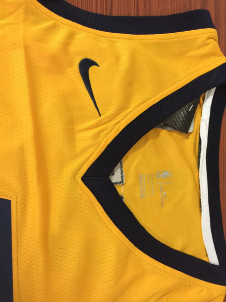 Men 03 Ricky Rubio Jersey Yellow Utah Jazz Jersey Swingman Fanatics