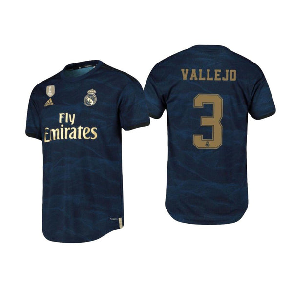 Men 03 Jesus Vallejo Jersey Blue Away Real Madrid Jersey LaLiga 2020 - fastssd - Soccer Jersey - CrazyKill