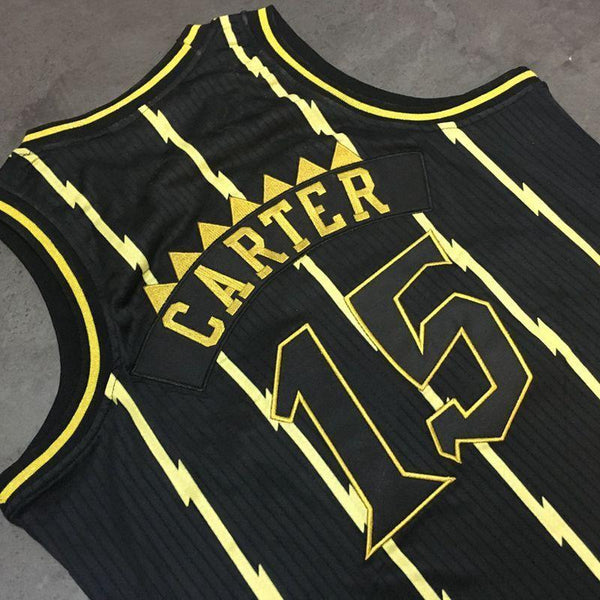 Men 15 Vince Carter Jersey Gold Hardwood Classics Toronto Raptors Jersey - fastssd - NBA Jersey - nRevo