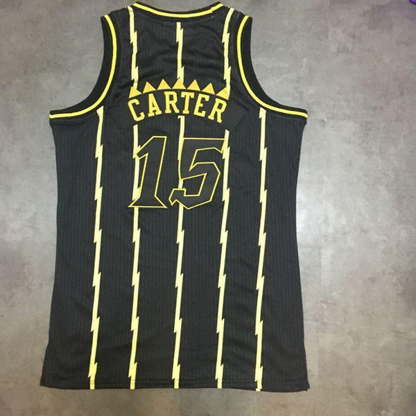 Men 15 Vince Carter Jersey Gold Hardwood Classics Toronto Raptors Jersey - fastssd - NBA Jersey - nRevo