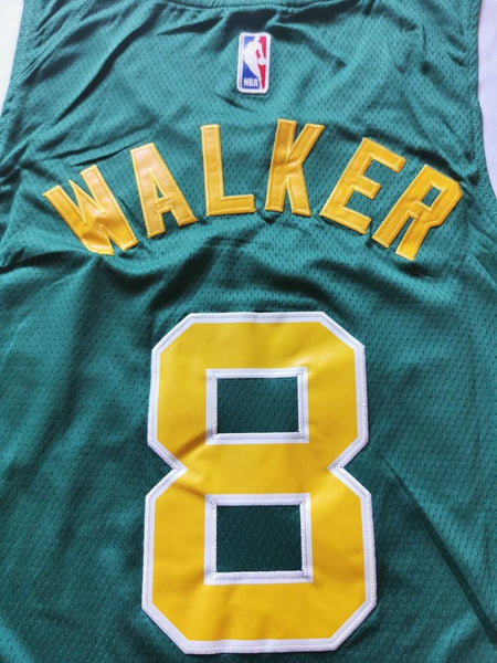 Men 08 Kemba Walker Jersey Green Boston Celtics Jersey Swingman Fanatics