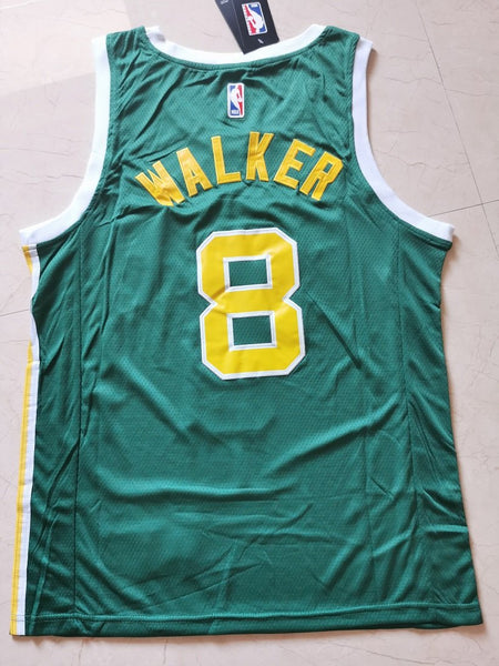 Men 08 Kemba Walker Jersey Green Boston Celtics Jersey Swingman Fanatics