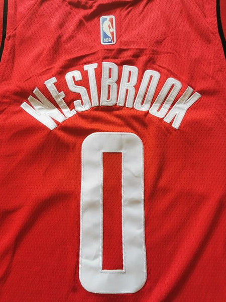 Men 0 Russell Westbrook Jersey Red Houston Rockets Jersey Swingman Fanatics - fastssd - NBA Jersey - nRevo