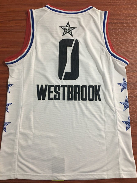 Men 0 Russell Westbrook Jersey White Oklahoma City Thunder Jersey Swingman - fastssd - NBA Jersey - nRevo