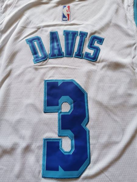 Men 3 Anthony Davis Jersey White Los Angeles Lakers Swingman Jersey - fastssd - NBA Jersey - nRevo