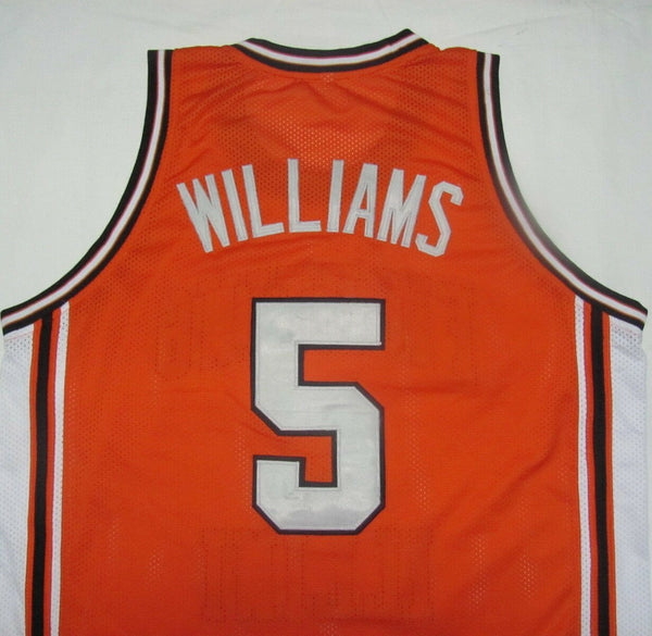 Men 05 Deron Williams Jersey Orange Illinois Fighting illini Jersey Swingman Fanatics