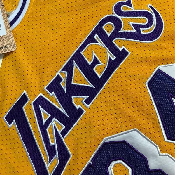 Men 34 Shaquille O'Neal Jersey Yellow Los Angeles Lakers Swingman Fanatics - fastssd - NBA Jersey - nRevo