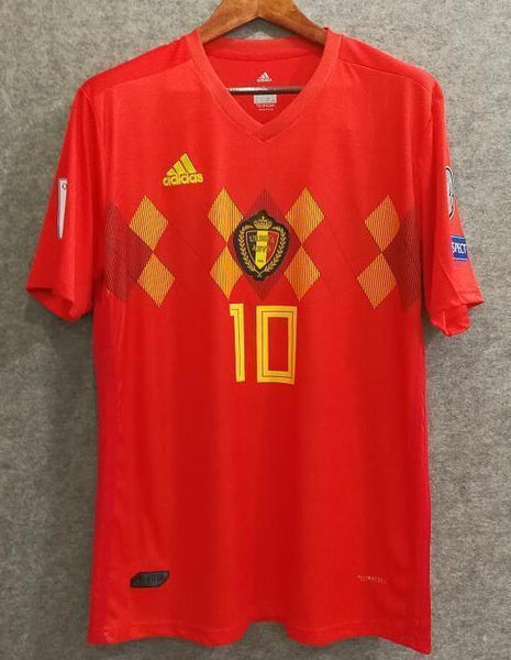 2018 Men Belgium Jersey Stadium Home Soccer Jersey World Cup Jersey Fanatics - fastssd - Soccer Jersey - CrazyKill