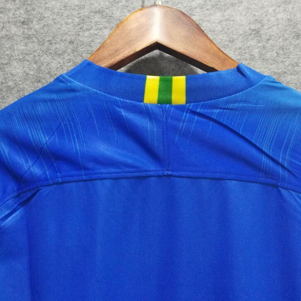 2018 Men Brazil Jersey Stadium Away Soccer Jersey World Cup Jersey Player - fastssd - Soccer Jersey - CrazyKill