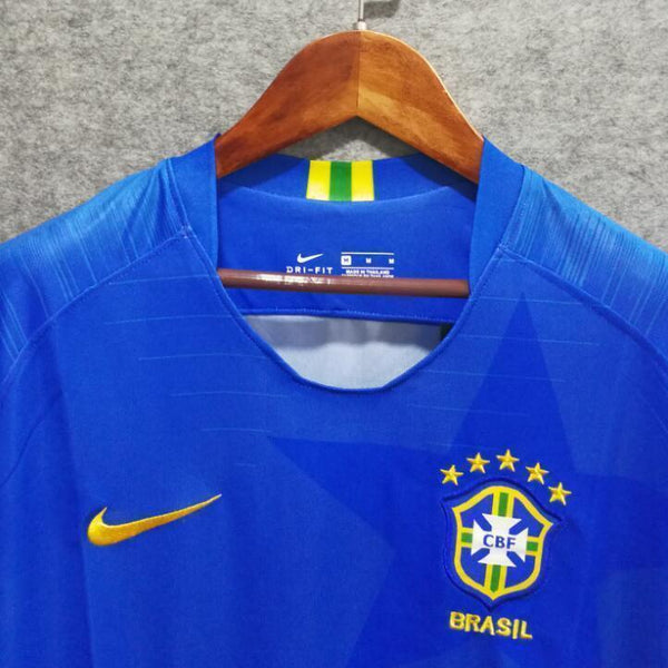 2018 Men Brazil Jersey Stadium Away Soccer Jersey World Cup Jersey Player - fastssd - Soccer Jersey - CrazyKill