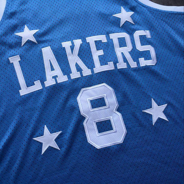 Men 8 Kobe Bryant Jersey Mitchell & Ness Blue Los Angeles Lakers Jersey - fastssd - NBA Jersey - nRevo