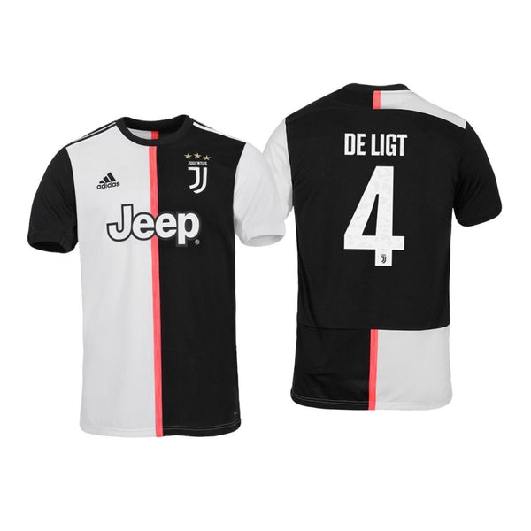 Men 04 Matthijs de Ligt Jersey Black Home Juventus Jersey Serie A 2020 - fastssd - Soccer Jersey - CrazyKill
