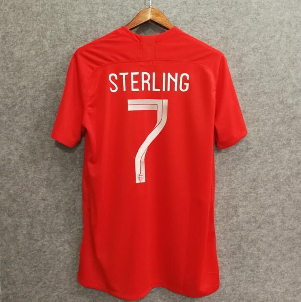 2018 Men England Jersey Away #7 Sterling Jersey World Cup Jersey Player - fastssd - Soccer Jersey - CrazyKill