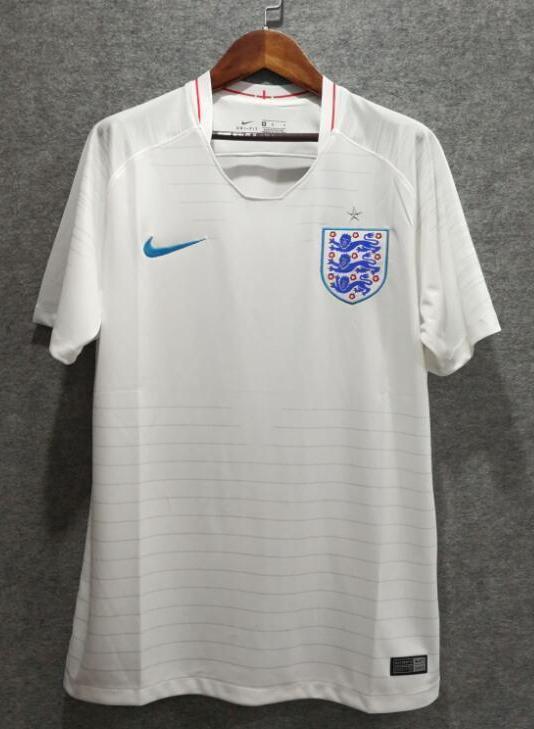 2018 Men England Jersey Home Stadium Jersey World Cup Jersey Fanatics - fastssd - Soccer Jersey - CrazyKill