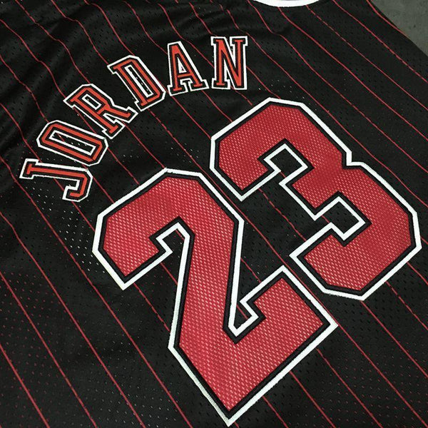 Men 23 Michael Jordan Jersey Black Chicago Bulls Jersey Swingman Special - fastssd - NBA Jersey - nRevo