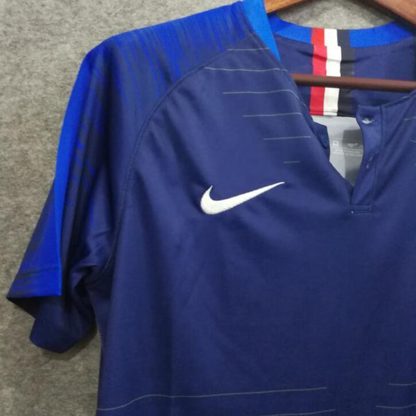 2018 Men France Jersey Home Stadium Jersey World Cup Jersey Fanatics - fastssd - Soccer Jersey - CrazyKill