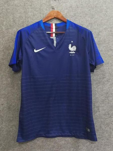 2018 Men France Jersey Home Stadium Jersey World Cup Jersey Fanatics - fastssd - Soccer Jersey - CrazyKill