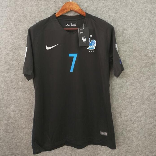 2018 Men France Jersey Away #7 Griezmann Jersey World Cup Jersey Player - fastssd - Soccer Jersey - CrazyKill