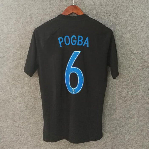 2018 Men France Jersey Away #6 Pogba Jersey World Cup Jersey Player - fastssd - Soccer Jersey - CrazyKill