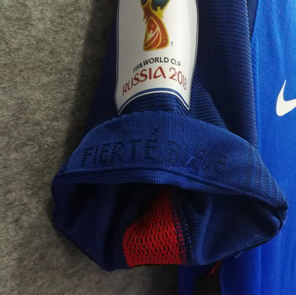 2018 Men France #7 Griezmann Jersey Home World Cup Jersey Player - fastssd - Soccer Jersey - CrazyKill