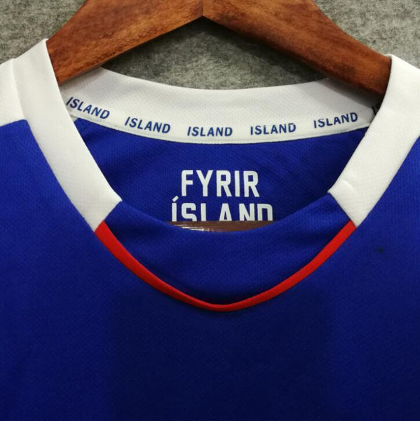 2018 Men Iceland Jersey Home Stadium Soccer World Cup Jersey Fanatics - fastssd - Soccer Jersey - CrazyKill